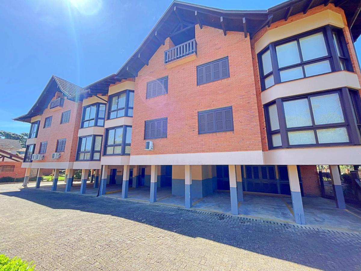 Aconchegante Apto 3 Dorm. Com Piscina Aquecida Gramado Ngoại thất bức ảnh